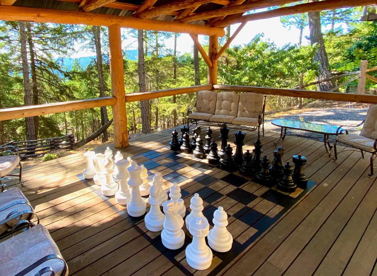 Giant chess set